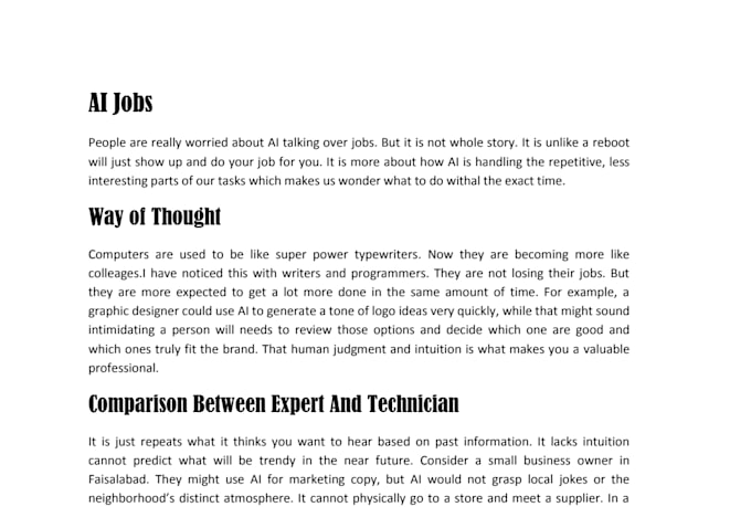 write SEO technology articles and tech blog posts